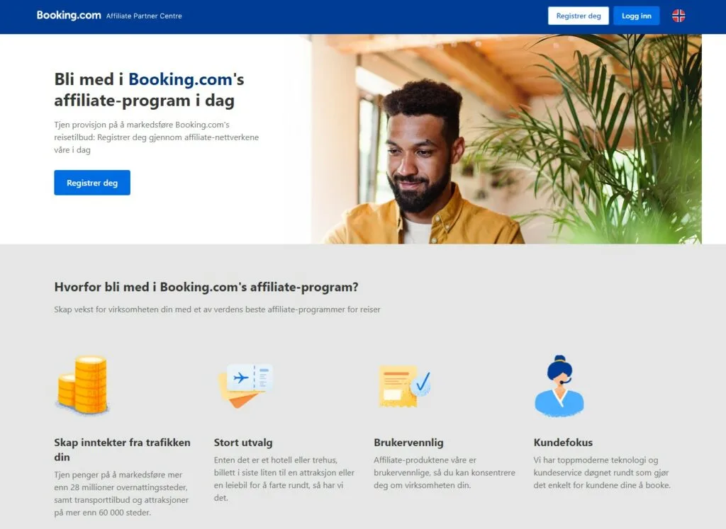 Booking.com affiliateprogram